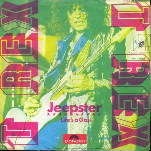 T.Rex - Jeepster (nur Cover - POLYDOR)