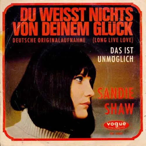 Shaw Sandie - Du weisst nichts von deinem Glück (nur Cover)