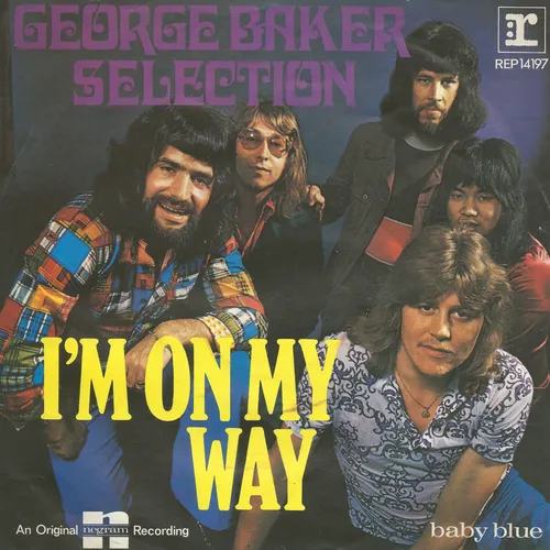 Baker George Selection - I'm on my way (nur Cover - violette Schrift)