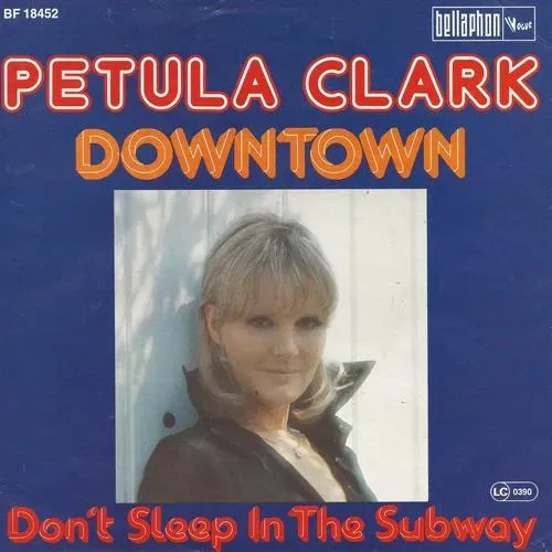 Clark Petula - Downtown (nur Cover - RI)