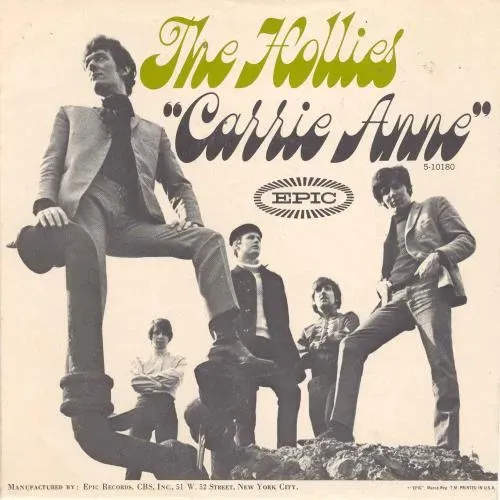 Hollies - Carrie Anne (nur Cover - US)