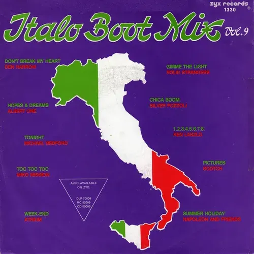 Italo Boot Mix - Vol. 9 - (violettes Cover)