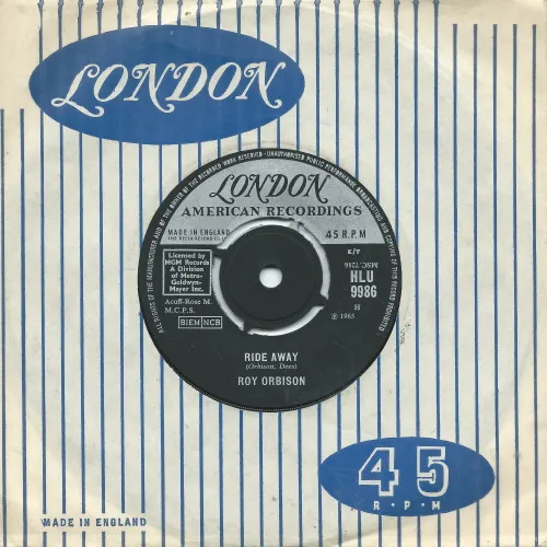 Orbison Roy - Ride away (FLC-UK)