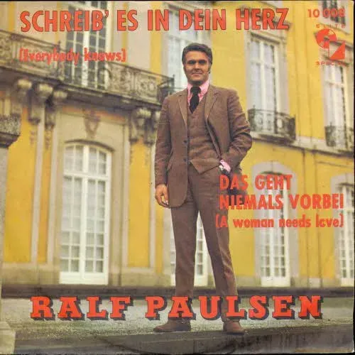 Paulsen Ralf - Schreib' es in dein Herz (nur Cover)