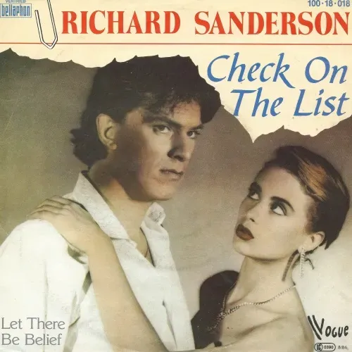 Sanderson Richard - Check on the list (nur Cover)