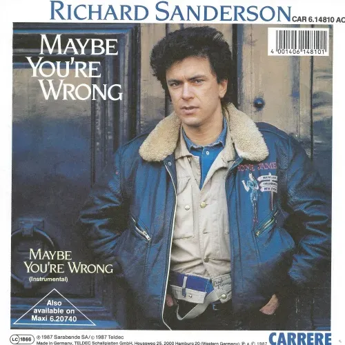 Sanderson Richard - Maybe you're wrong (nur Cover)