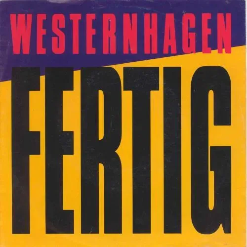 Westernhagen - Fertig (nur Cover)