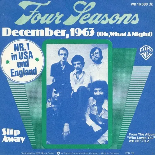 Four Seasons - December, 1963 (nur Cover)