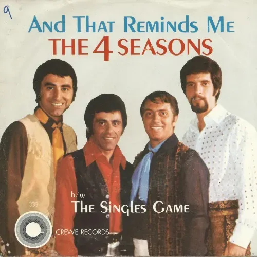 Four Seasons - And that reminds me (nur Cover - US)