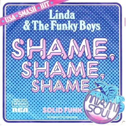 Linda & Funky Boys - Shame, shame, shame (nur Cover)