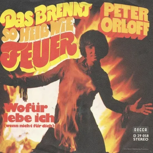 Orloff Peter - Das brennt so heiss wie Feuer (nur Cover)