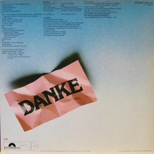 Danzer Georg - Danzer Live - Tournee 79 (Doppel-LP) – Bild 2