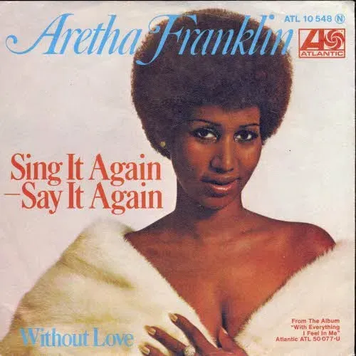 Franklin Aretha - Sing it again - say it again (nur Cover)