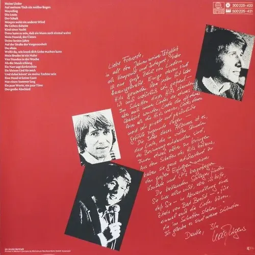 Jürgens Udo - Lieder, die im Schatten stehen (RE-Doppel-LP) – Bild 2