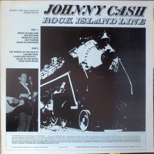 Cash Johnny - Rock island line (LP-US) – Bild 2