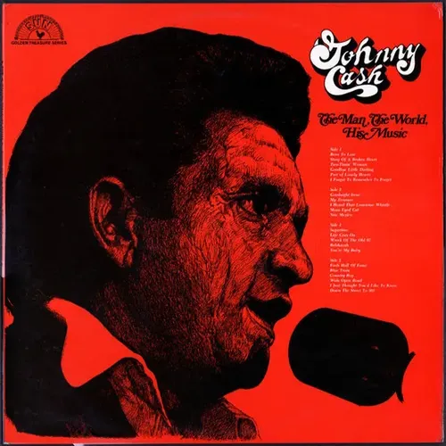 Cash Johnny - The man , the world, his music (LP-UK)