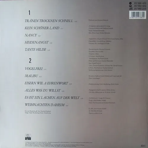 Fendrich Rainhard - Kein schöner Land (LP) – Bild 2