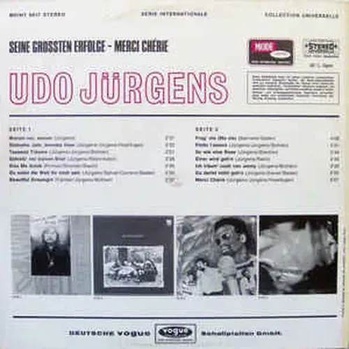 Jürgens Udo - Seine grössten Erfolge (LP-Mode) – Bild 2