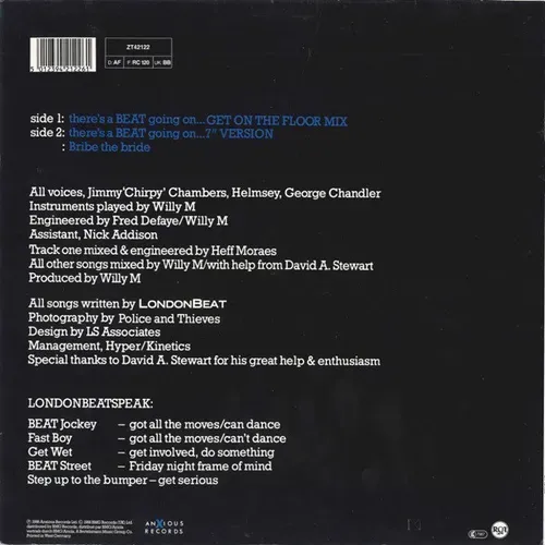 Londonbeat - There's a beat going on (Maxi-Single) – Bild 2