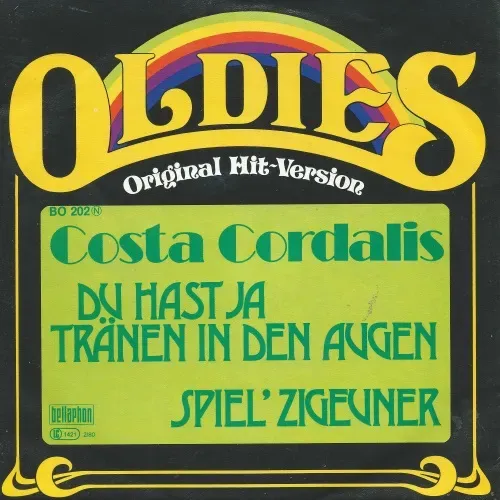 Cordalis Costa - Du hast ja Tränen in den Augen (RI-Original Hit-Version)