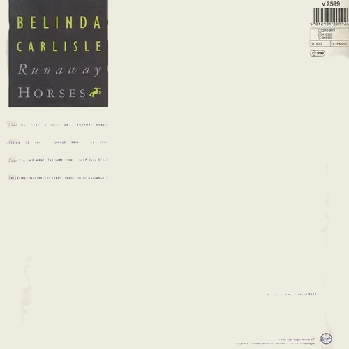 Carlisle Belinda - Runaway Horses (LP) – Bild 2