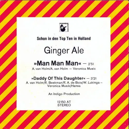Ginger Ale - Man man man (nur Promo-Cover)