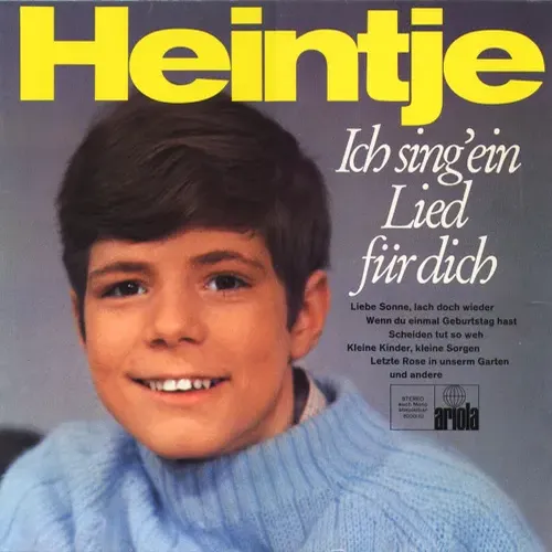 Heintje - Ich sing' ein Lied für dich (LP)