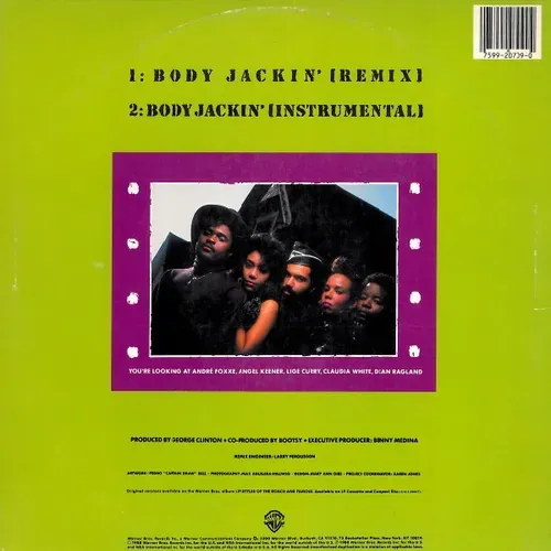 Incorporated Thang Band – Body Jackin' (Maxi-Single - US) – Bild 2