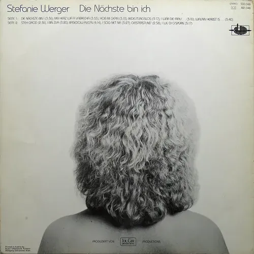 Werger Stefanie - Die Nächste bin ich (LP) – Bild 2