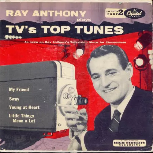 Anthony Ray - TV's Top Tunes (EP) (nur Cover-US)