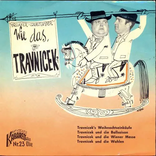 Bonner & Qualtinger - Wie das, Travnicek (EP-AT)