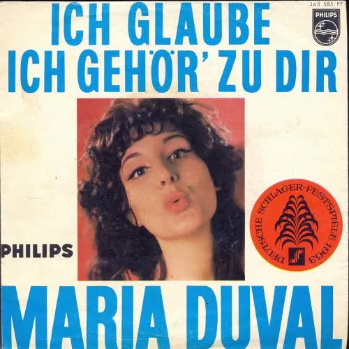 Duval Maria - Ich glaube ich gehör' zu dir (nur Cover)