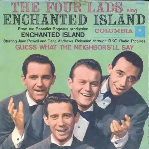 Four Lads - Enchanted Island (nur Cover-US)