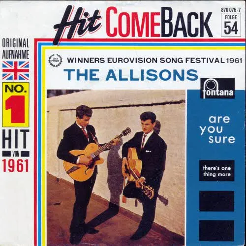 Allisons - Are you sure (nur Cover - Hitcomeback)