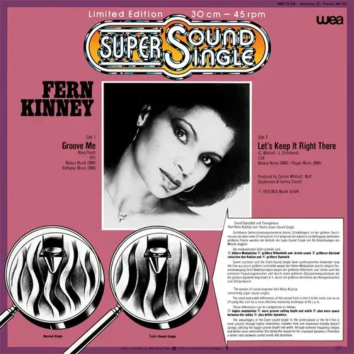 Kinney Fern - Groove me (Maxi-Single) – Bild 2