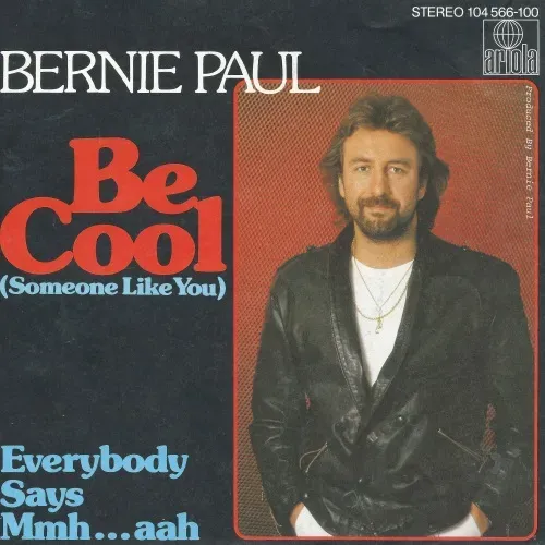 Paul Bernie - Be cool (Someone like you) (nur Cover)