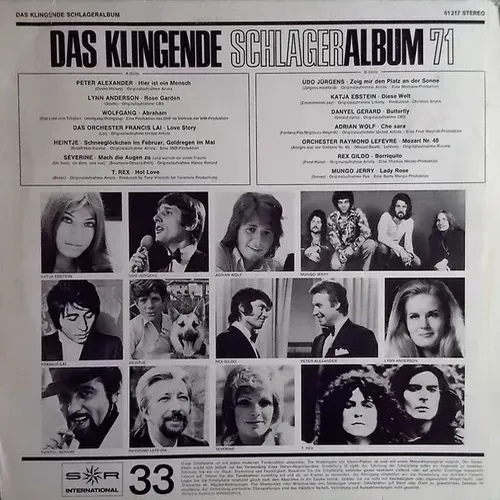 Various Artists - Das Klingende Schlageralbum 71 (LP) – Bild 2