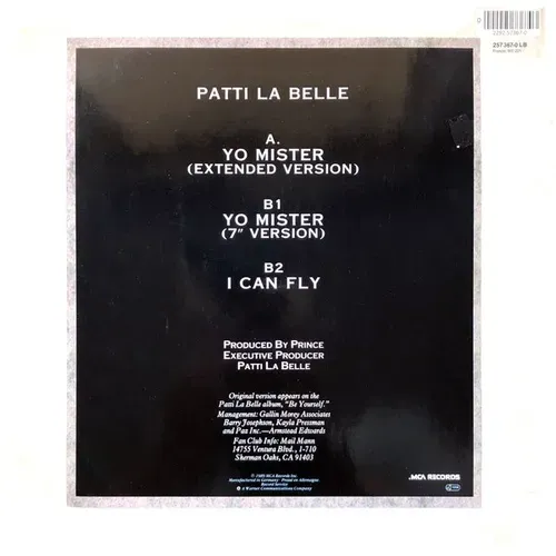 LaBelle Patti - Yo Mister (Maxi-Single) – Bild 2