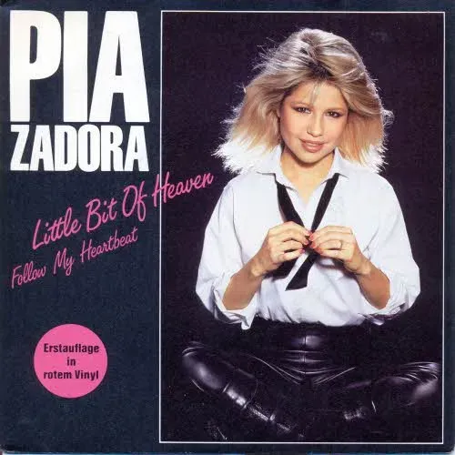 Zadora Pia - Little bit of heaven (nur Cover - RED WAX)