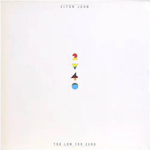 John Elton - Too low for zero (LP)