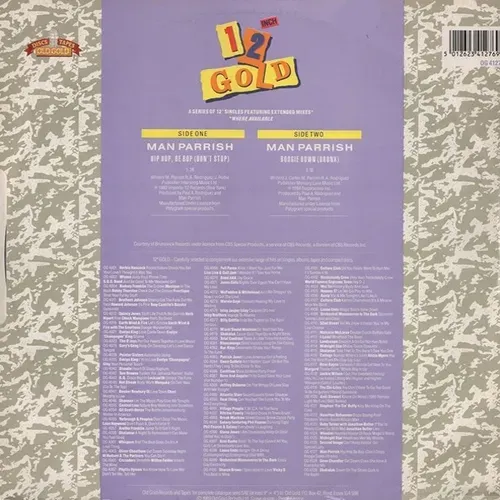 Man Parrish – Hip Hop, Be Bop (Don't Stop) (Maxi-Single - UK) – Bild 2