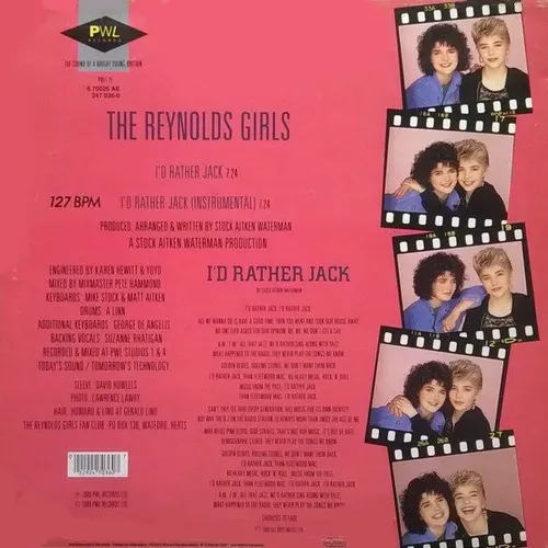 Reynolds Girls - I'd rather Jack (Maxi-Single) – Bild 2