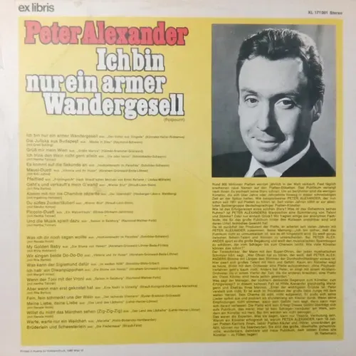 Alexander Peter - Ich bin nur ein armer Wandergsell' (LP) – Bild 2