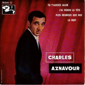Aznavour Charles - Tu t'laisser aller (EP-FR)
