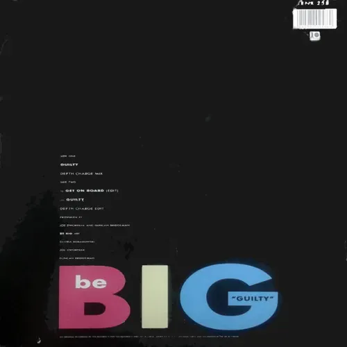 Be Big - Guilty (Maxi-Single - UK) – Bild 2