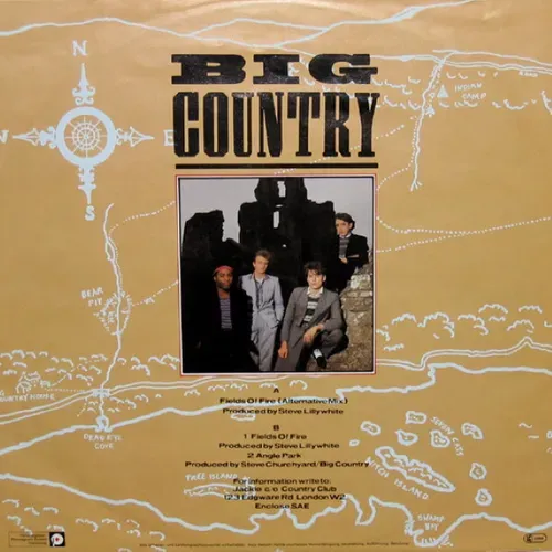 Big Country - Fields of fire (Maxi-Single) – Bild 2
