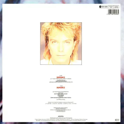 Cassidy David - Romance (Let Your Heart Go) (Maxi-Single) – Bild 2