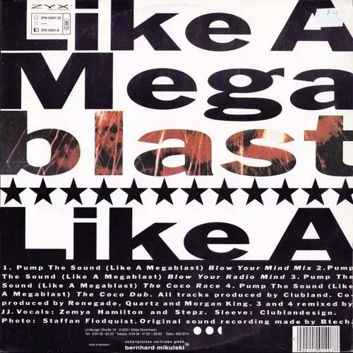 Clubland - Pump the sound (Maxi-Single) – Bild 2