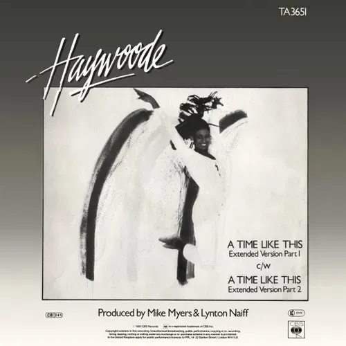 Haywoode – A time like this (Maxi-Single - UK) – Bild 2