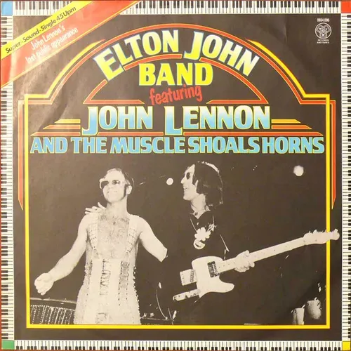 John Elton Band featuring John Lennon - I saw her standing there (Super-Sound-Single)